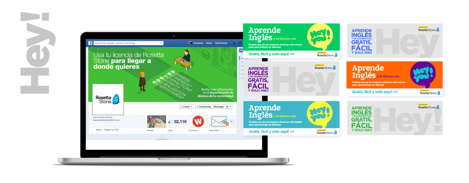 Rosetta Stone, campaign